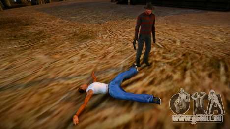 Freddy Krueger Cleo Mod für GTA San Andreas