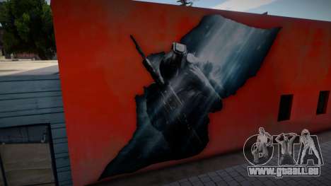 Metro 2033 Last Night Mural 4 pour GTA San Andreas