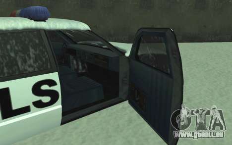 Winter Police LS Retexture für GTA San Andreas