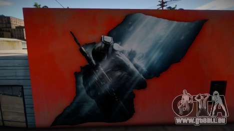 Metro 2033 Last Night Mural 4 pour GTA San Andreas