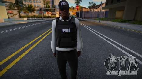 Bmymoun FBI HD with facial animation pour GTA San Andreas