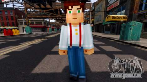 Jesse (Minecraft Story Mode) Male für GTA 4