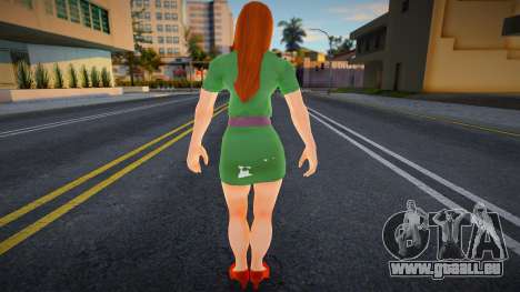 Female Soldier 1 from Street Fighter 5 für GTA San Andreas