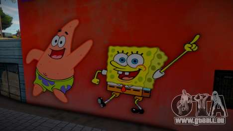 Spongebob Wall 4 pour GTA San Andreas