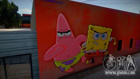 Spongebob Wall 6 für GTA San Andreas