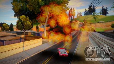 Aktualisierte Explosionseffekte für GTA San Andreas