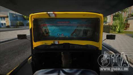 Tuktuk Piaggio Ape Calessino V.2 pour GTA San Andreas
