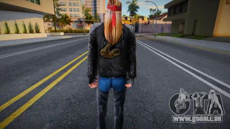 Bikerb HD with facial animation pour GTA San Andreas