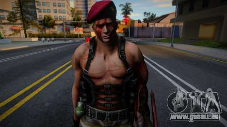 Jack Krauser HD version Retuxtured v3 pour GTA San Andreas