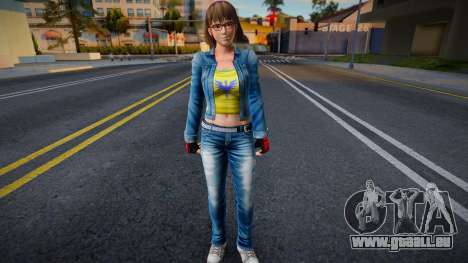 Dead Or Alive 5: Ultimate - Hitomi New Costume 3 pour GTA San Andreas