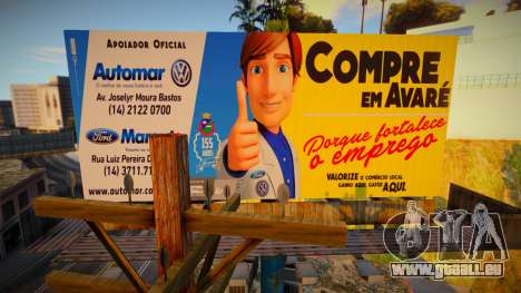 Outdoors Brasileiros (Brazilian Billboards) pour GTA San Andreas