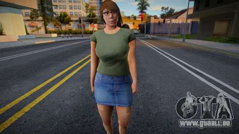 Dwfylc1 HD with facial animation für GTA San Andreas