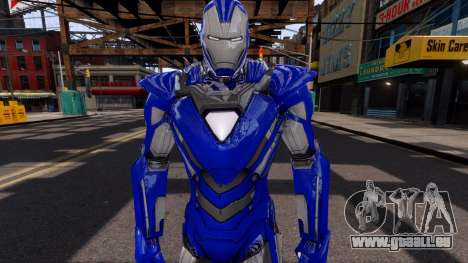 Iron Man Mark XXX Blue Steel (Irom Man) für GTA 4