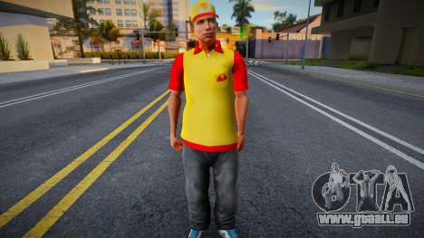 Wmypizz HD with facial animation pour GTA San Andreas