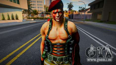 Jack Krauser HD version Retuxtured v5 pour GTA San Andreas