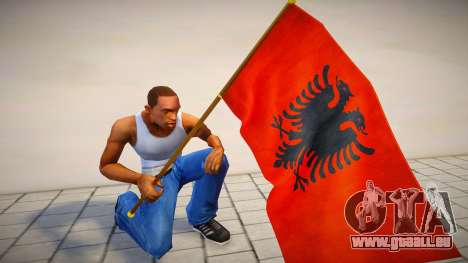 Albania Flag pour GTA San Andreas