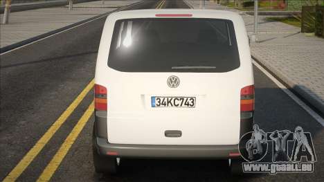 Volkswagen Transporter T5 pour GTA San Andreas