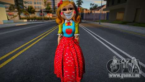 Poppy Playtime Miss Delight Skin 2 für GTA San Andreas