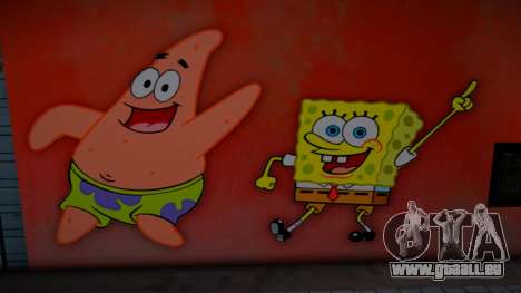 Spongebob Wall 4 pour GTA San Andreas