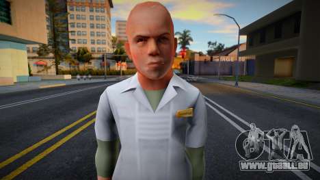Jimmy Asylum Orderly pour GTA San Andreas