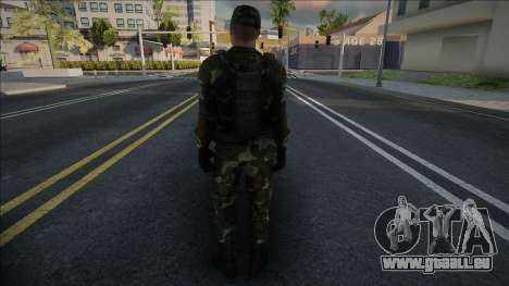 Army HD with facial animation pour GTA San Andreas