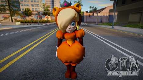 Rosalina Tanooki Cafe Suit o con traje mapache t für GTA San Andreas