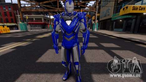Iron Man Mark XXX Blue Steel (Irom Man) für GTA 4