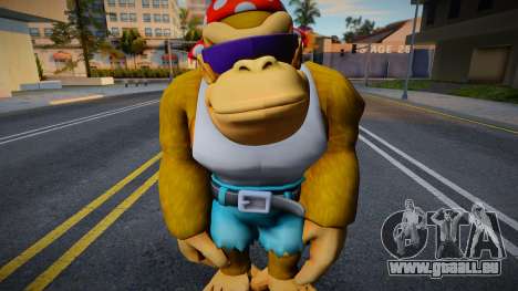 Funky Kong de Donkey Kong Country Tropical Freez pour GTA San Andreas