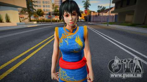 Dead Or Alive 5 - Pai Chan (Costume 1) v1 pour GTA San Andreas