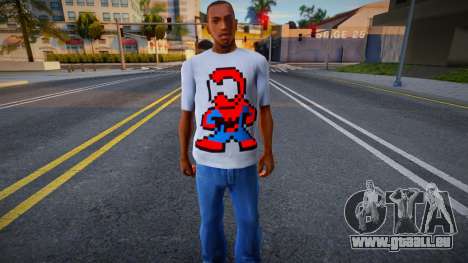 Spiderman T-Shirt für GTA San Andreas