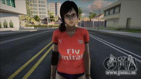 Kokoro Arsenal Clothes für GTA San Andreas