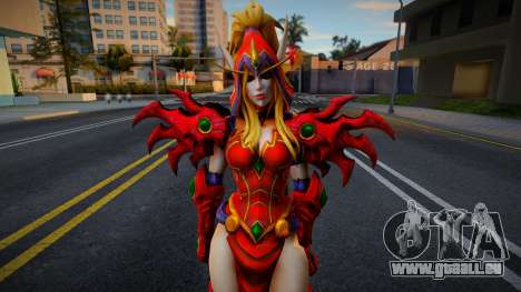 Valeera Sanguinar Hots pour GTA San Andreas