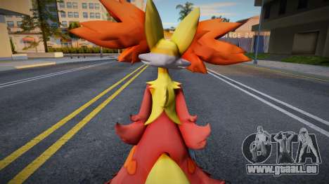 Delphox de Pokémon X y Pokémon Y pour GTA San Andreas