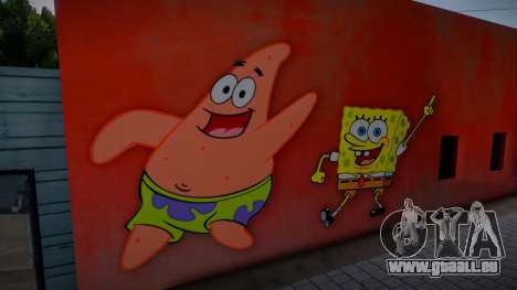 Spongebob Wall 4 pour GTA San Andreas