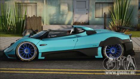 Pagani Zonda Barchetta 2018 Blue pour GTA San Andreas