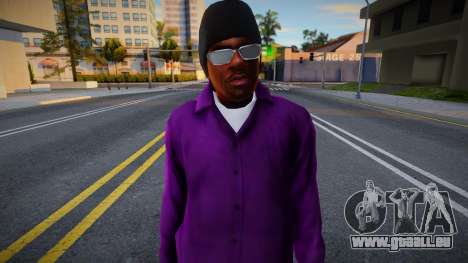 Ballas3 HD with facial animation pour GTA San Andreas