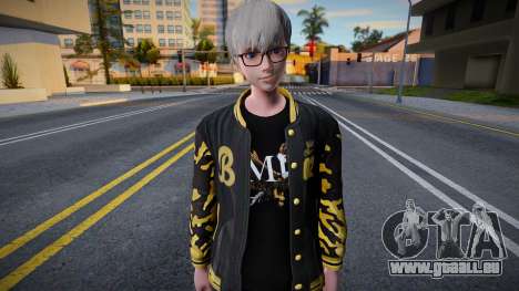 NieR Re[in] 9S - Casual V2 Varsity Jacket DLC Th für GTA San Andreas