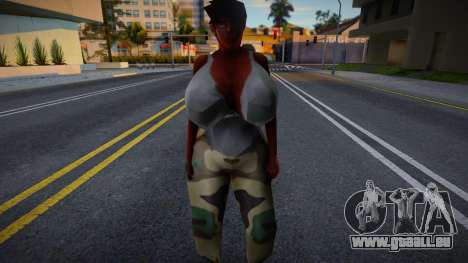 Girl Gang Army v2 pour GTA San Andreas