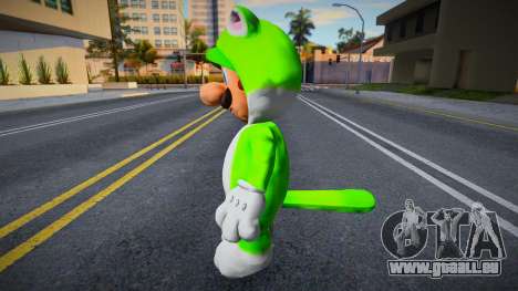 Luigi Cat Suit o con traje de gato de Super Mari pour GTA San Andreas