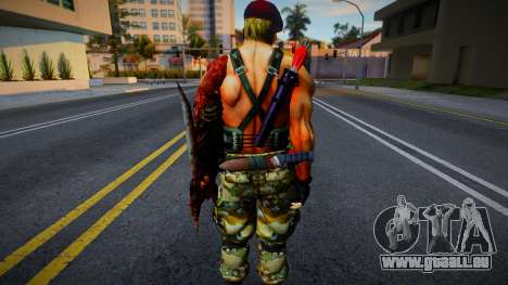 Jack Krauser HD version Retuxtured v5 pour GTA San Andreas