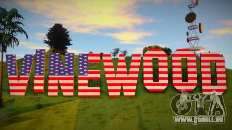 Vinewood - USA Textures für GTA San Andreas