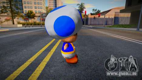 Tod Traje Azul de Super Mario 3D World de Wii U pour GTA San Andreas