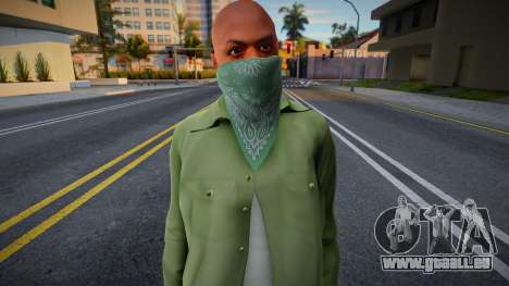 Fam13 HD with facial animation pour GTA San Andreas