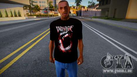 Bullet For My Valentine Bite T-Shirt pour GTA San Andreas