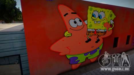 Spongebob Wall 5 pour GTA San Andreas