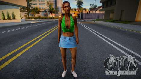 Kendl HD with facial animation pour GTA San Andreas