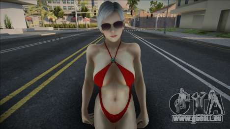 Dead Or Alive 5 - Christie (Bikini) v4 für GTA San Andreas