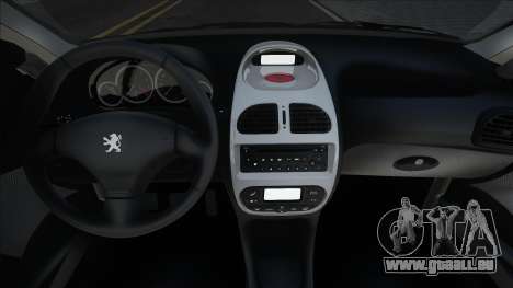 Peugeot 206 GTI - CVT Edit pour GTA San Andreas