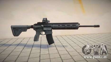 HK416A5 Assault Rifle (Recolored) für GTA San Andreas