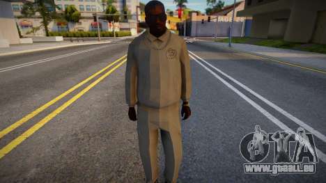 Homme afro-américain en costume pour GTA San Andreas